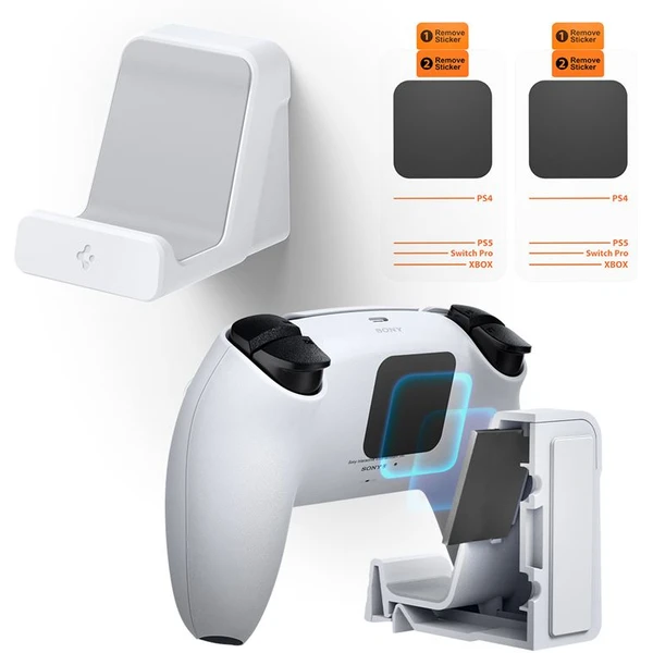 Spigen Mount Wall Stands držáky na herní ovladače Playstation/XBOX/Nintendo Switch Pro (2 ks) - Držáky - Obrázek ebba4e8658f7495a9f18e90d9baed523