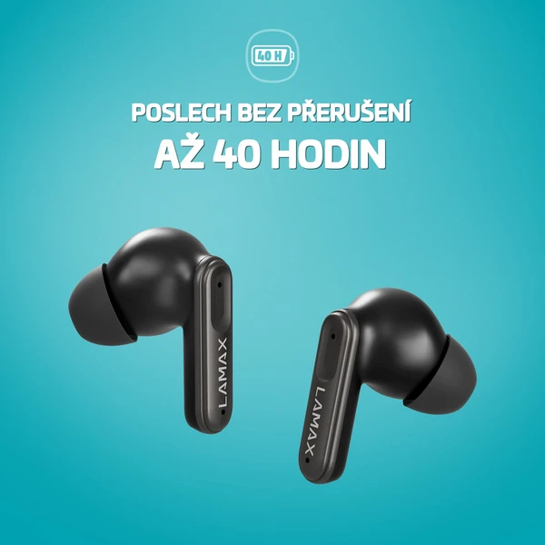 LAMAX SteelClips1 ANC bezdrátová sluchátka - Sluchátka - Obrázek ebd8ceb9093745b0ba7ab5dc8226cbd7