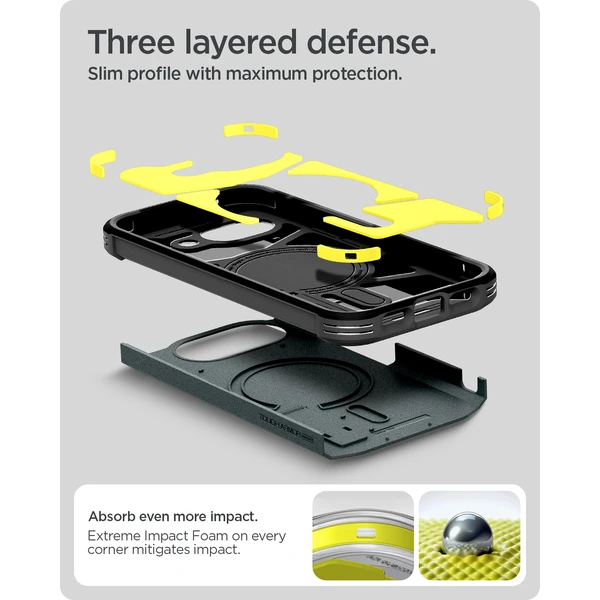 Spigen Tough Armor MagSafe kryt Google Pixel 10a abyss green - Pouzdra - Obrázek ebdf3d7dd239410d903c5a4e73126280