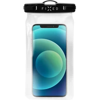 FIXED Float voděodolné pouzdro na mobil (IPX8) černé - Pouzdra