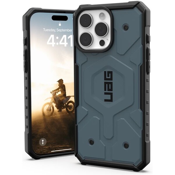 UAG Pathfinder Magsafe kryt iPhone 16 Pro Max modrý