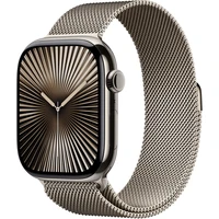 Apple Watch 49/46/45/44mm přírodní milánský tah M/L - Řemínky