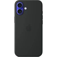 Apple silikonový kryt s MagSafe na iPhone 16 Plus černý - Pouzdra