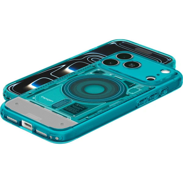 Spigen Ultra Hybrid MagSafe kryt iPhone 18 Pro Max/17 Pro Max c-one bondi blue - Pouzdra - Obrázek ec7a6207bd954b1b900ecfd7e9938ecc
