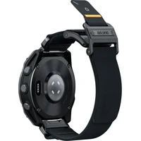 Aulumu C11 Mag-Buckle Slim řemínek Garmin Watch (QuickFit 22mm) Black Buckle/Black Strap - Řemínky