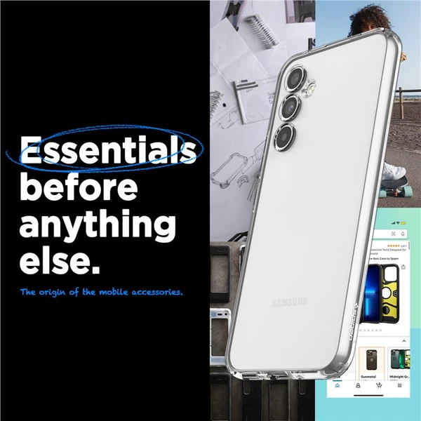 Spigen Liquid Crystal kryt Samsung Galaxy A54 5G čirý - Pouzdra - Obrázek ec87754b494c4ae39d8808c1a3e9b9ed