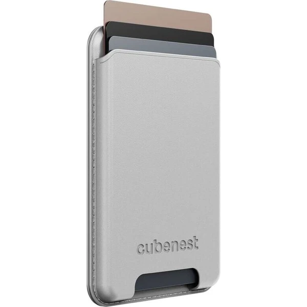 CubeNest Magnetic Wallet Stand MagSafe peněženka šedá - Peněženky - Obrázek ec8d1751858947bb8c7046b8738cbfe8