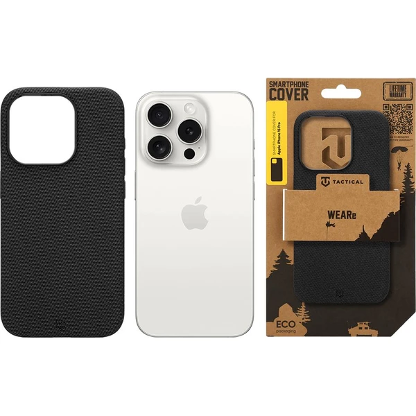 Tactical MagForce WEARe MagSafe kryt Apple iPhone 15 Pro Black - Pouzdra - Obrázek ecaffeb81e75428b97ba166e804fbf3e