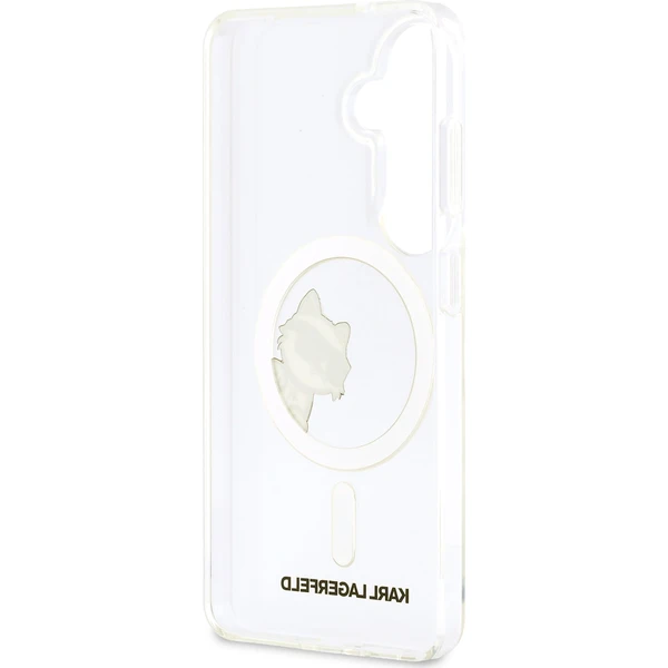 Karl Lagerfeld IML Choupette Peekaboo Logo Magnetic kryt Samsung Galaxy S26+ čirý - Pouzdra - Obrázek ecc417ab240c49bea325f8621ed78b7c