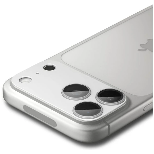 Spigen Glass tR EZ Fit Optik Pro XL sklo na fotoaparát iPhone 17 Pro Max stříbrné - Ochranné folie a skla - Obrázek ecd6207b81354cfea97f91cf81891344