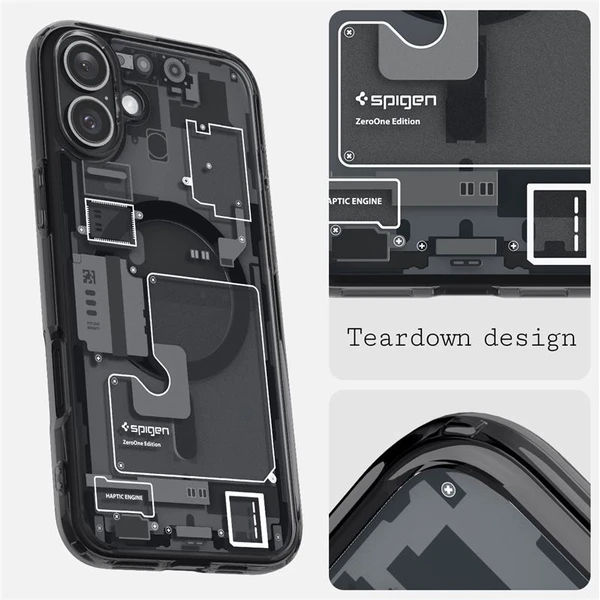 Spigen Ultra Hybrid MagSafe kryt iPhone 16 zero one - Pouzdra - Obrázek ed16bc1cfbe94edfbed8dee28c0e3c4a
