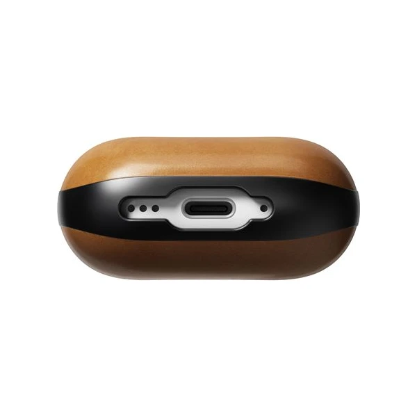 Nomad Modern Leather pouzdro Apple Airpods 4 hnědé - Pouzdra - Obrázek ed1dc285a14341108b5c7ff9a6c6575f