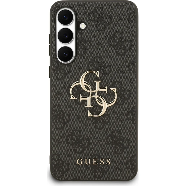 Guess PU 4G Metal Logo Zadní Kryt pro Samsung Galaxy S25 FE šedý - Pouzdra - Obrázek ed3915926dcc48f4850adab3833aac4c