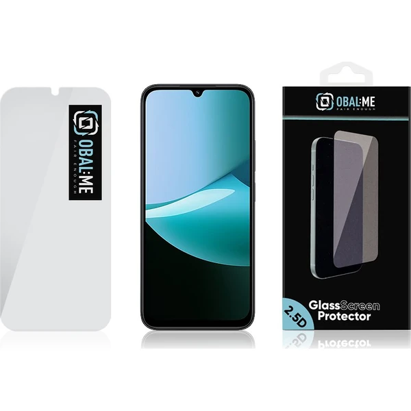 OBAL:ME 2.5D Tvrzené Sklo pro Xiaomi Redmi 15C 4G čiré - Ochranné folie a skla - Obrázek ed5d2677fb3d40b5b7d6c6f5aaca2200