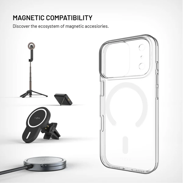FIXED MagShell ultratenký kryt s MagSafe Apple iPhone 17 Pro čirý - Pouzdra - Obrázek ed6f67a974f04d64bec7ba4737aa3c02