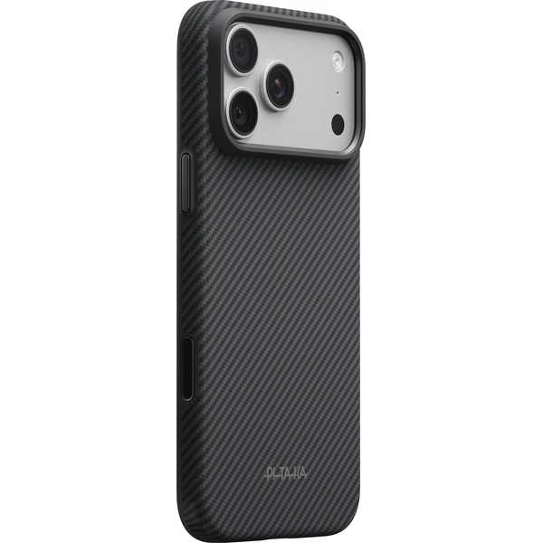 Pitaka Summa Case MagSafe kryt iPhone 18 Pro Max Black/Grey Twill