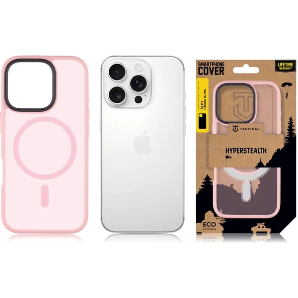 Tactical MagForce Hyperstealth Kryt pro iPhone 16 Pro Pink Panther - Pouzdra - Obrázek ed74fd29b63846f887875405fb80e4b6