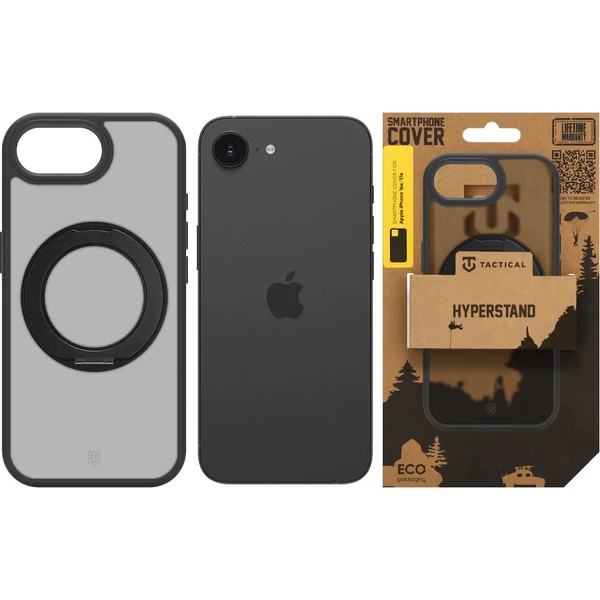 Tactical MagForce Hyperstand kryt Apple iPhone 16e/17e Asphalt - Pouzdra - Obrázek ed7d5656aed94292aec38a555f57ac24