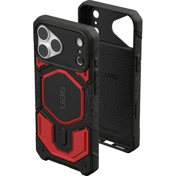 UAG Monarch Pro MagSafe kryt iPhone 18 Pro Max/17 Pro Max černý/červený - Pouzdra - Obrázek edcb56ac2ed14e218f3ccad199a6079f
