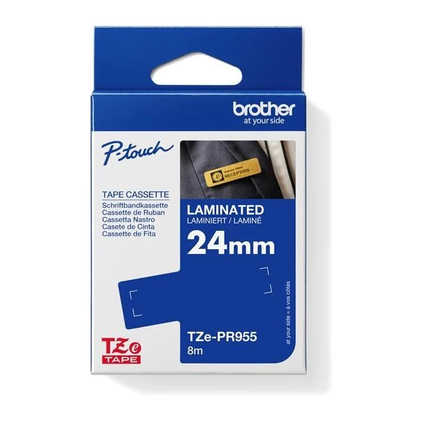 Brother TZe-PR955 páska bílá na stříbrném 24 mm - Pásky pro štítkovače - Obrázek edd7e027529549b7b5763d83aed5c434