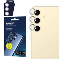 3mk Hardy Lens Protection Pro skla na fotoaparát Samsung Galaxy S24 žlutá - Ochranné folie a skla