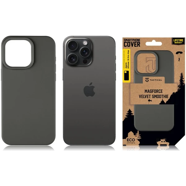Tactical MagForce Velvet Smoothie Kryt pro Apple iPhone 15 Pro Max Bazooka - Pouzdra - Obrázek ee163fd58f194fd0a65d208f866c98f6