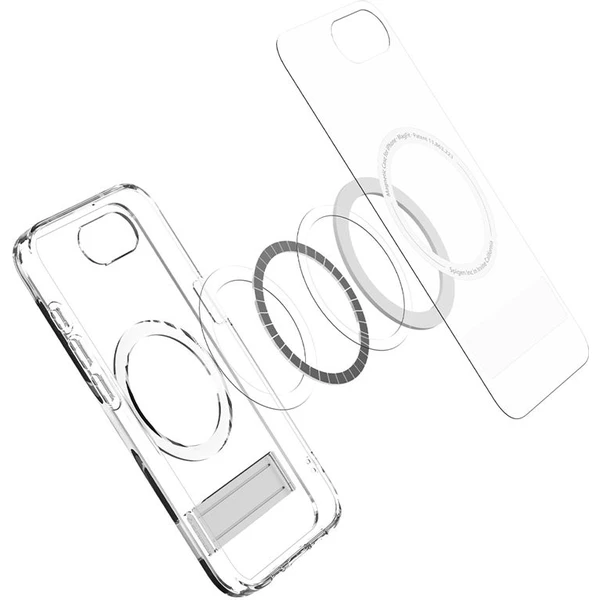Spigen Ultra Hybrid S MagSafe kryt iPhone 17e/16e bílý - Pouzdra - Obrázek ee1c50e9811d4a7390272659bdbbaa5b