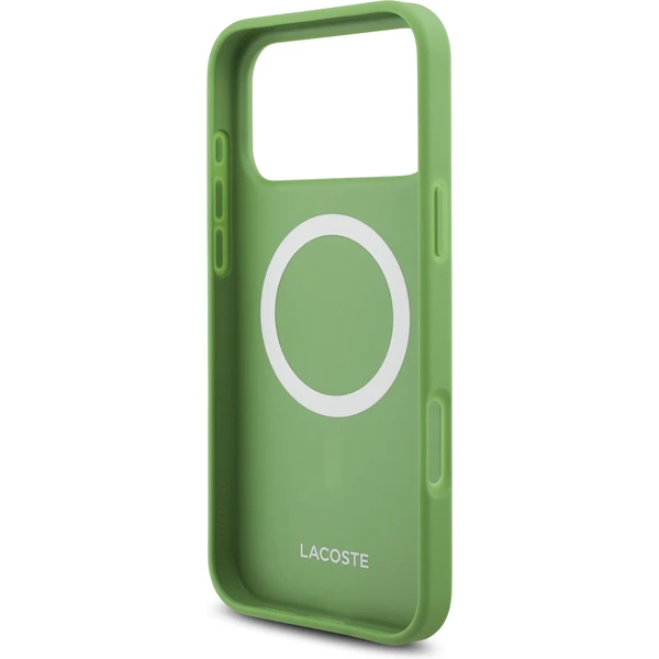 Lacoste Iconic Petit Pique MagSafe kryt + peněženka iPhone 17 Pro Max zelený - Pouzdra - Obrázek ee38e436c3dd4006adecd7c57723d48c