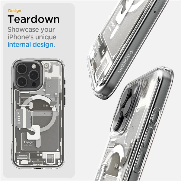 Spigen Ultra Hybrid MagSafe kryt iPhone 16 Pro zero one natural titanium - Pouzdra - Obrázek ee3b731057b24541b818143f51c5de40