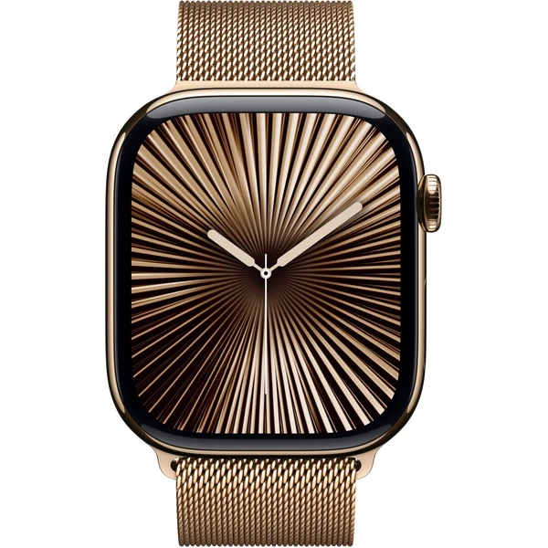 Apple Watch 49/46/45/44mm zlatý milánský tah M/L - Řemínky - Obrázek ee58ebc86bbd439e9a1072d1ab25bb16