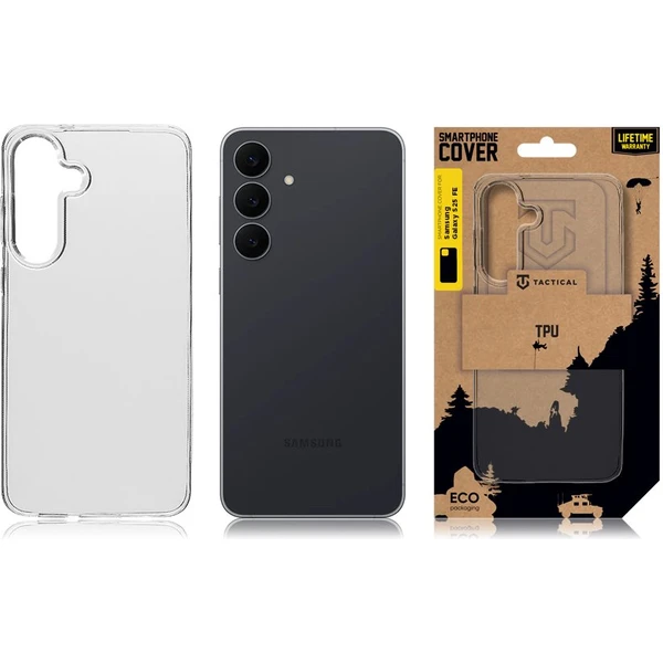 Tactical TPU kryt Samsung Galaxy S25 FE čirý - Pouzdra - Obrázek ee5a929429f74fc3a322d3d94a582d46