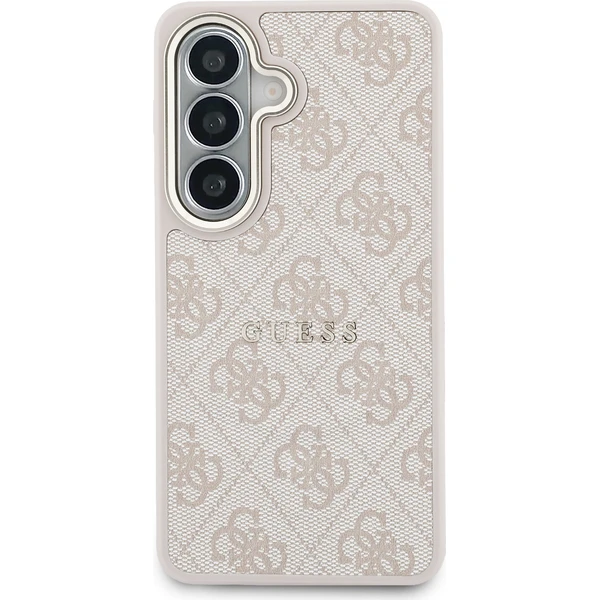 Guess PU Leather 4G Gold Frame Magnetic kryt Samsung Galaxy S26+ růžový - Pouzdra - Obrázek eeacca841e52435e8b2975c2f01b0161