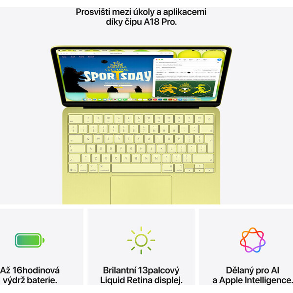Apple MacBook Neo (2026) 8GB / 256GB (Kategorie A) - Notebooky - Obrázek eeb6cc7108be4c25ba90c032ec9bf0b3