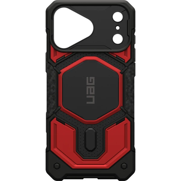 UAG Monarch Pro MagSafe kryt iPhone 18 Pro Max/17 Pro Max černý/červený - Pouzdra - Obrázek eebc7ff33de349d694becdbb1b719c11