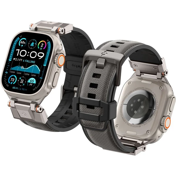 Spigen DuraPro Armor řemínek Apple Watch Ultra 49/46/45/44/42mm šedý - Řemínky - Obrázek eed18113a0a54d4c94c18df2860381de
