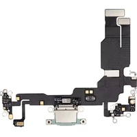Náhradní díl pro iPhone 15 Plus nabíjecí konektor zelený - Konektory
