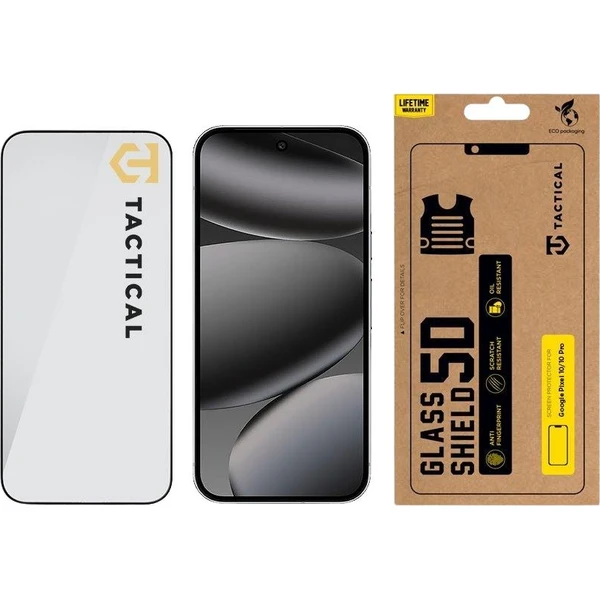 Tactical Glass Shield 5D sklo pro Google Pixel 10/10 Pro černé - Ochranné folie a skla - Obrázek eedad2d7f9404caa90e455f034ce5a4a