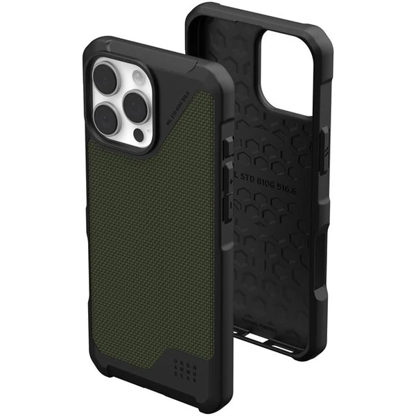 UAG Metropolis LT Magsafe Kevlar kryt iPhone 16 Pro Max olivově zelený - Pouzdra - Obrázek eef22fdff91f410c864eeb23c0175b17