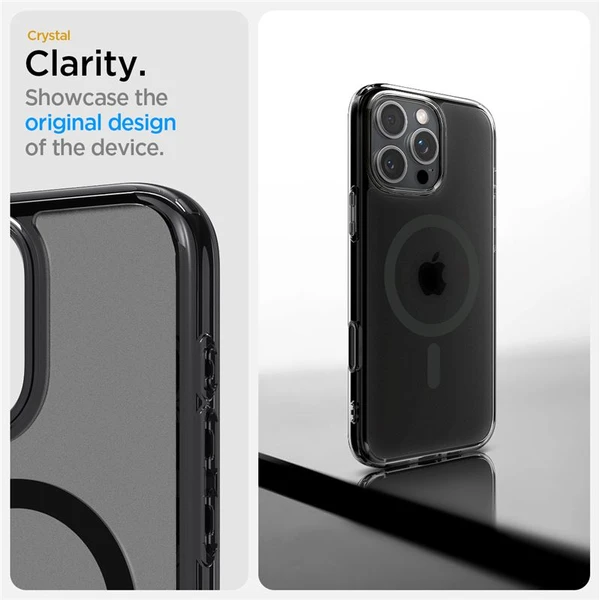 Spigen Ultra Hybrid T MagSafe kryt iPhone 16 Pro černý - Pouzdra - Obrázek ef02d10f4bc64485b97ab42d51c6a92a