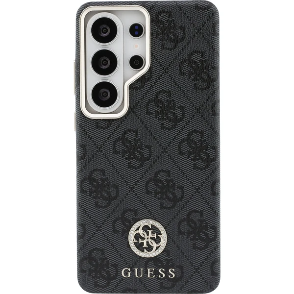 Guess PU Leather 4G Strass Logo Gold Frame Magnetic kryt Samsung Galaxy S26 Ultra černý - Pouzdra - Obrázek ef099fa3cf04459d99b9f5ed3d59efe7