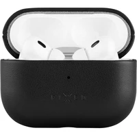 FIXED PodsLeather kožené pouzdro s MagSafe pro Apple AirPods Pro 2 černé - Pouzdra