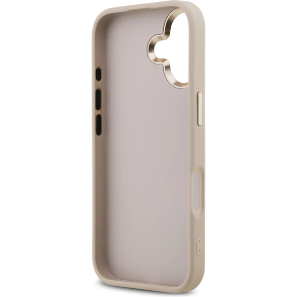 Guess PU Leather 4G Metal Logo Gold Frame MagSafe kryt iPhone 17 růžový - Pouzdra - Obrázek ef649a737fd5487aaf0cf2466a62970c