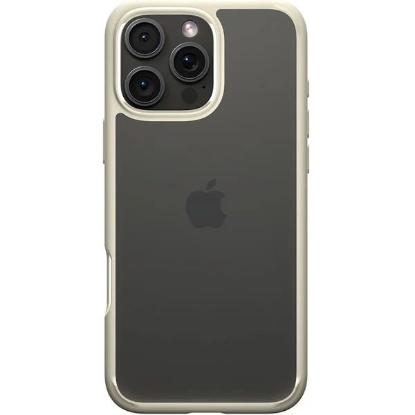 Spigen Crystal Hybrid kryt iPhone 16 Pro Max mute beige - Pouzdra - Obrázek ef65da08f2584d0cb546573edc7ef860