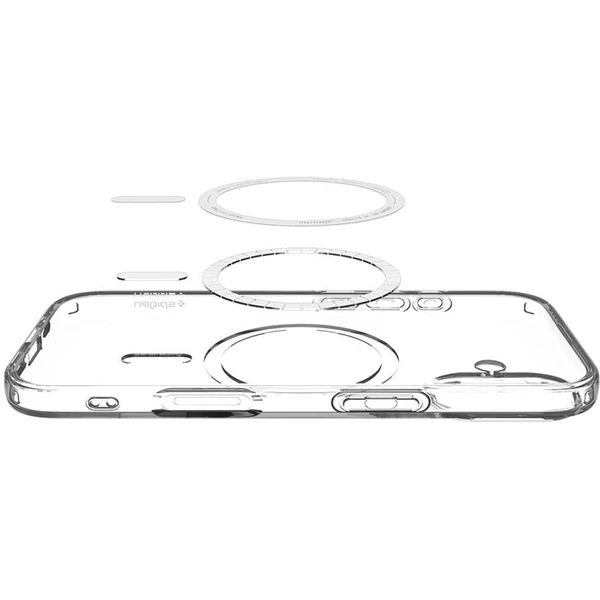 Spigen Liquid Crystal MagSafe kryt iPhone 17 clear white - Pouzdra - Obrázek efa5f66a8be04218bc6c85bedebe1a7e