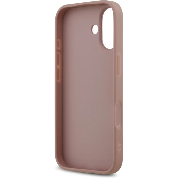 Guess PU Fixed Glitter 4G Metal Logo kryt iPhone 17 růžový - Pouzdra - Obrázek efc588dd76684c41be310853043f67c7