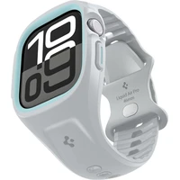 Spigen Liquid Air Pro kryt s řemínkem Apple Watch 10/11 (46mm) šedý - Pouzdra