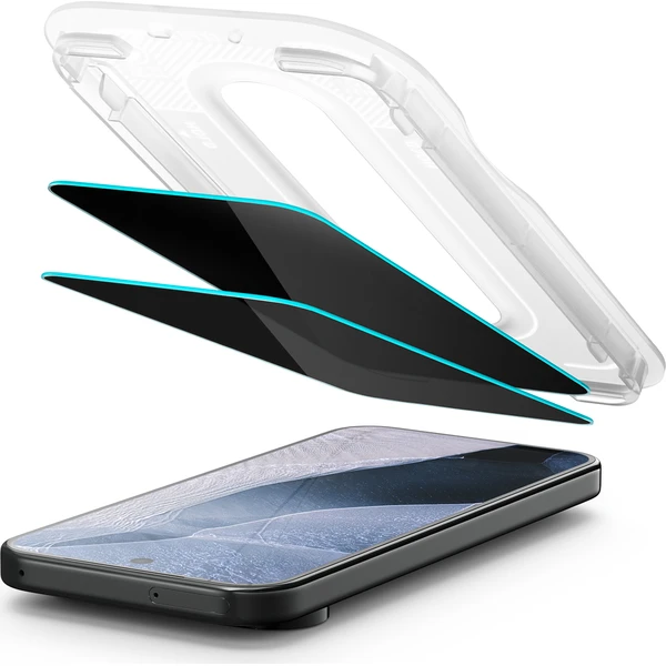 Spigen Glass tR EZ Fit Pro (Privacy) sklo Google Pixel 11 Pro XL/10 Pro XL/9 Pro XL (2 ks) - Ochranné folie a skla - Obrázek efee63dcda9b4fb3978176d6b9220945
