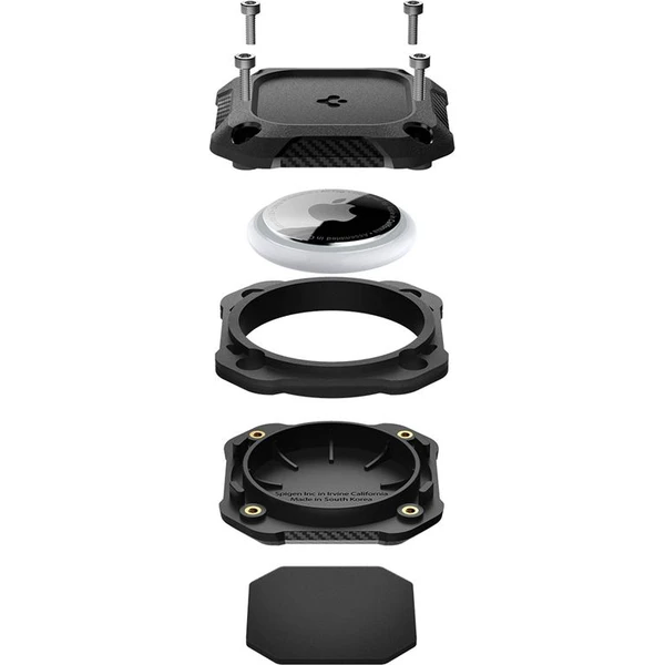 Spigen Tough Armor IP67 voděodolné pouzdro pro Apple AirTag black (4 ks) - Pouzdra - Obrázek f011cd96b03043248af4f60f1b733857