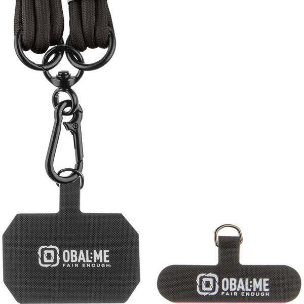 OBAL:ME NeckTag Trio popruh na telefon černý - Popruhy a crossbody - Obrázek f025fa1c70854716b4a6c4c8d22a3db0