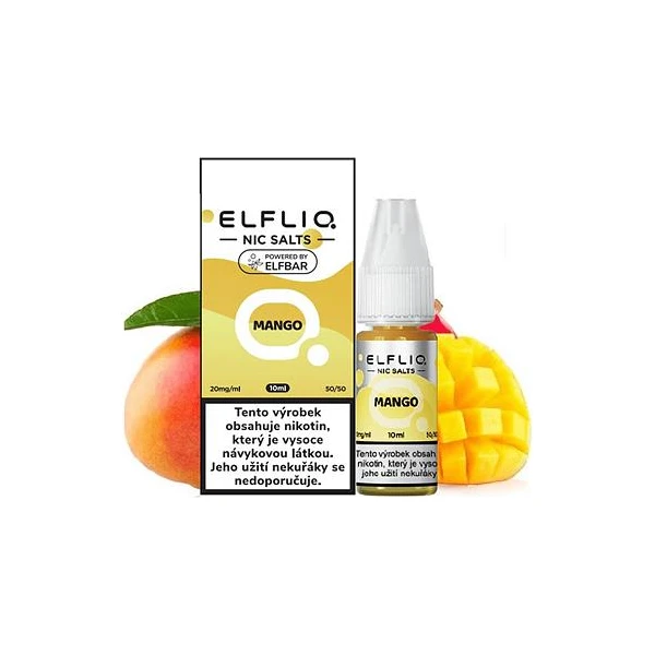 Elfliq Salt Tropické mango 10ml (10mg) - E-liquidy - Obrázek f029d2bbafff4772909aadfe030d8510